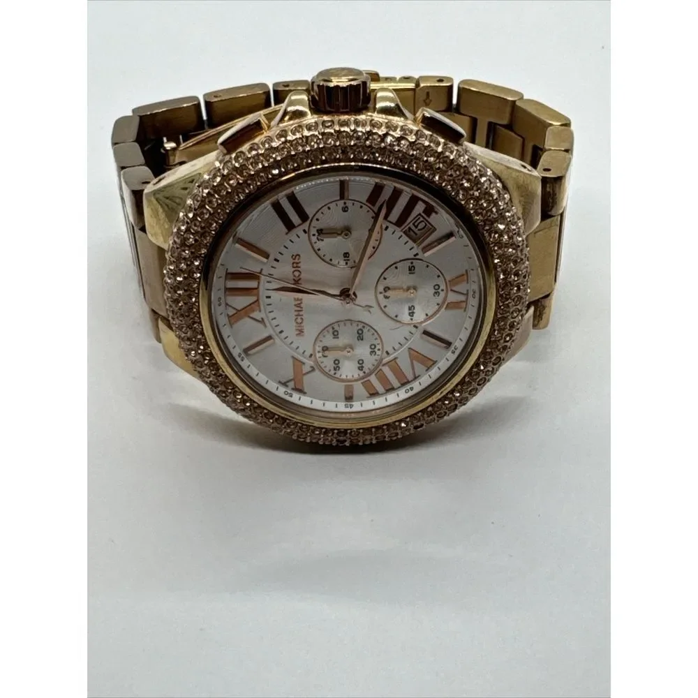 Michael Kors Camille MK5636 Womens Gold Stainless Steel Analog Dial Watch JNA867